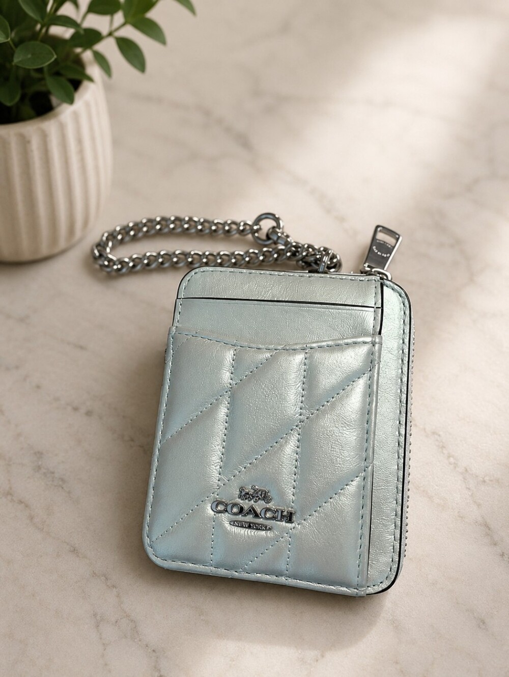Coach Zip Card Case